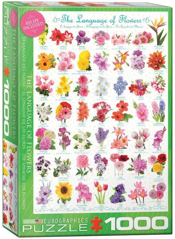 Rompecabezas de flores