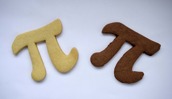 Galleta pi sabor chocolate y vainilla